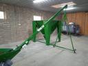 M-ROL 4 metre auger with hopper, with stand, 15 tonnes per hour