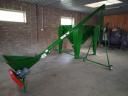 M-ROL 6 m auger with hopper, with stand, 15 tonnes per hour