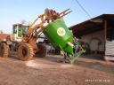 M-ROL feed mixer with scale, grinder, 500 kg capacity