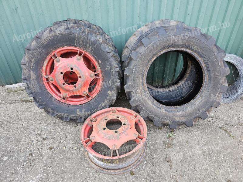 MTZ front wheels, 11.2-20 tyres for sale