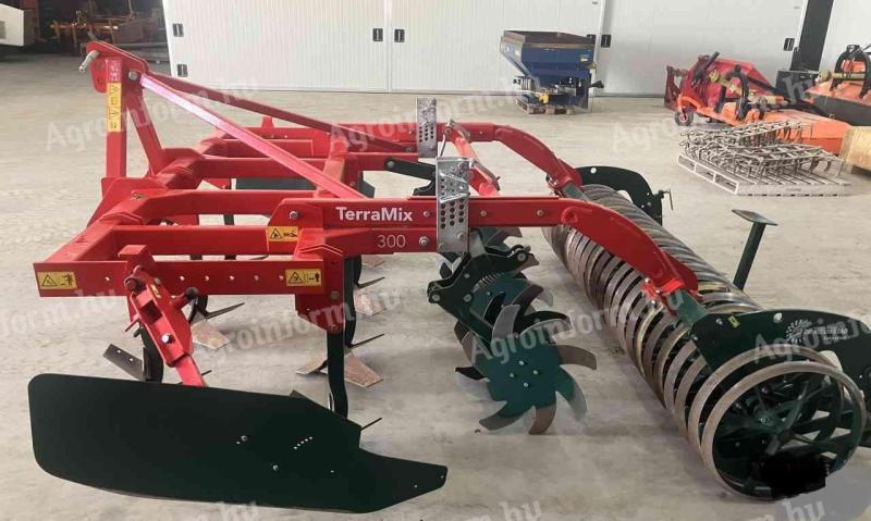 VOGEL NOOT TERRAMIX 300, 3 M FIELD CULTIVATOR, GRUBBER IN GOOD CONDITION