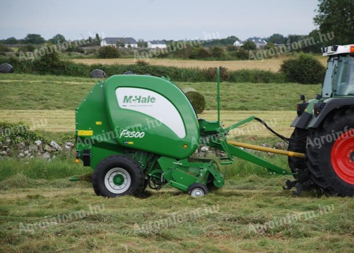 Lis na kulaté balíky McHale F5500 s pevnou komorou je také způsobilý pro DPH