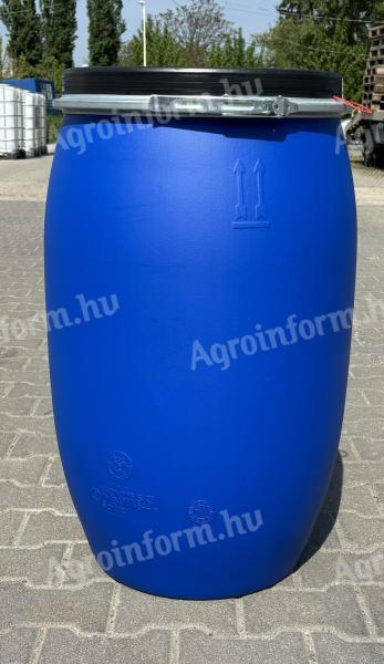 120 litre new plastic food barrels for sale