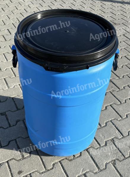 120 litre, removable top, bayonet lock, plastic, washed drums FOR SALE