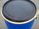 120 litre plastic barrel with removable lid, bayonet lock, two spouts FOR SALE