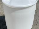 160 litre UN-certified, natural-coloured, fixed-top drum FOR SALE