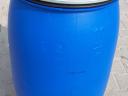 220 litre plastic food barrel with removable lid for sale