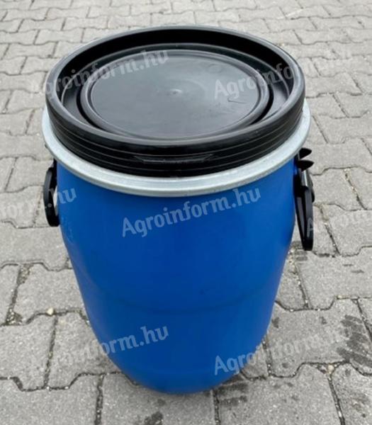 30 litre MAUSER or SCHÜTZ plastic barrels with removable top for sale