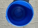 50 litre plastic food barrel with removable roof for sale