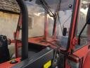 Kubota MU 4501 4x4 tractor with front loader and bale spike, with heated cab