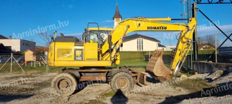 BAGGER Komatsu PW140-7