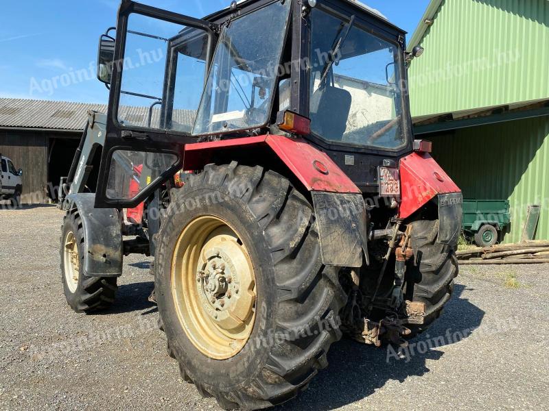 MTZ 820.4 with front loader, freshly serviced, for sale from first owner