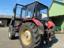 MTZ 820.4 with front loader, freshly serviced, for sale from first owner