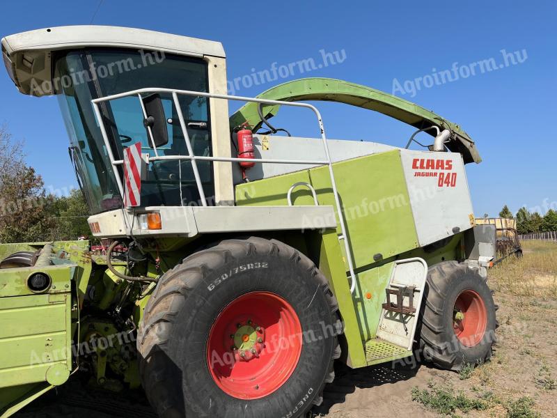 Claas Jaguar 840 silage harvester