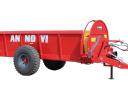 ANNOVI side-discharge organic fertiliser spreader