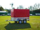 New Trigano 2P233 trailer with tarpaulin, with license plate, only 726.000 Ft