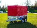 New Trigano 2P233 trailer with tarpaulin, with license plate, only 726.000 Ft