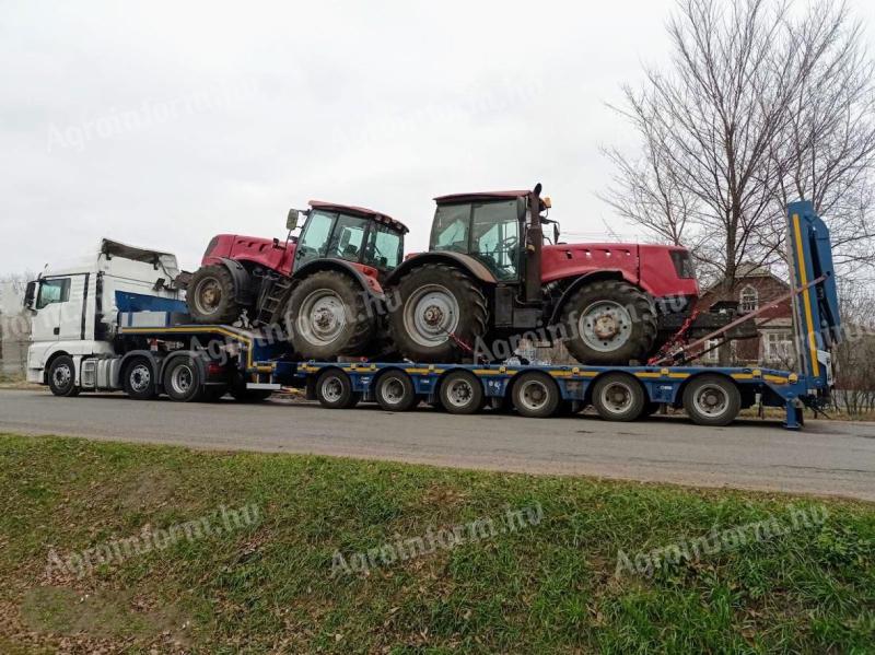 LEVNÁ PŘEPRAVA STROJŮ, KOMBAJN, MOBILNÍ DŮM, MTZ, RÁBA, ZEMĚDĚLSKÝ CLAAS