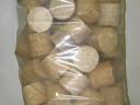 Manufactured hardwood briquettes from oak and beech for sale