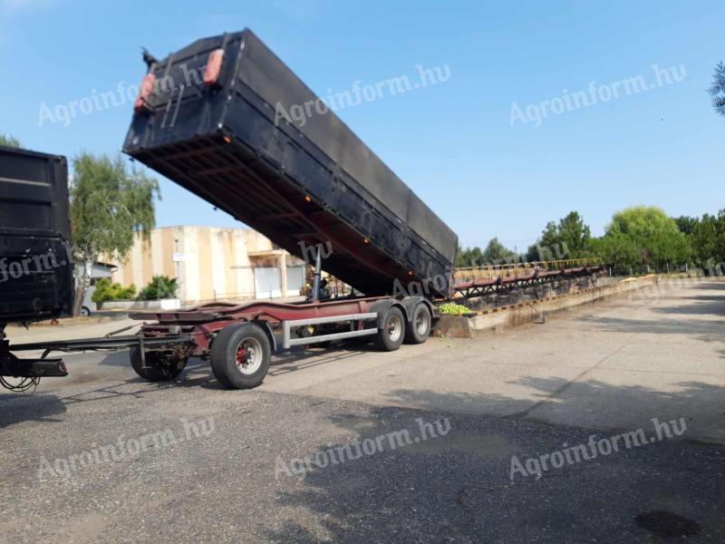 2004 Kumlin AK24 factory 3 side dump trailer