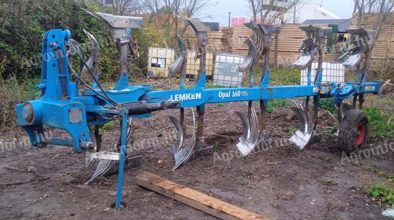 Lemken Opal 160, 5 head alternating rotary plough