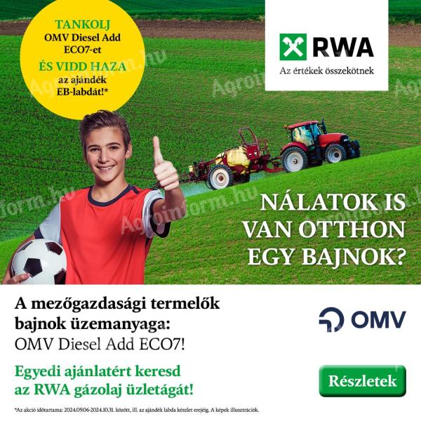 Fill up with OMV Add Diesel ECO7 from RWA and get an EB balloon as a gift