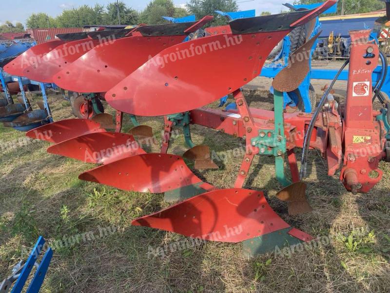 KVERNELAND VD100, 4 HEAD REVERSIBLE PLOUGH WITH NEW WEAR PARTS