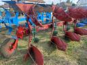 KVERNELAND VD100, 4 HEAD REVERSIBLE PLOUGH WITH NEW WEAR PARTS