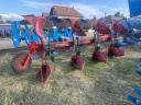 KVERNELAND VD100, 4 HEAD REVERSIBLE PLOUGH WITH NEW WEAR PARTS