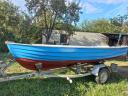 JULA type fishing boat with trailer for sale