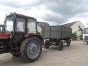 For sale MBP 6,5 t tipper trailer with trailer lift with red registration plates