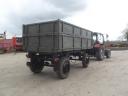 For sale MBP 6,5 t tipper trailer with trailer lift with red registration plates