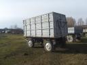 Mbp 6,5 tipper silo body trailer with good platform, valid work certificate for sale