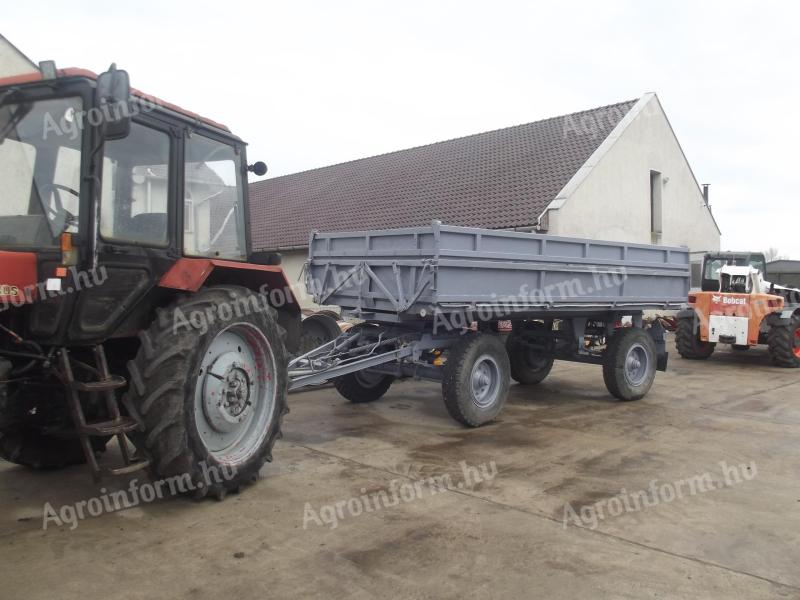 For sale HW 60.11 tipper trailer in good condition, with good tyres