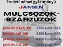 JANSEN mulchers and shredders +1 year warranty