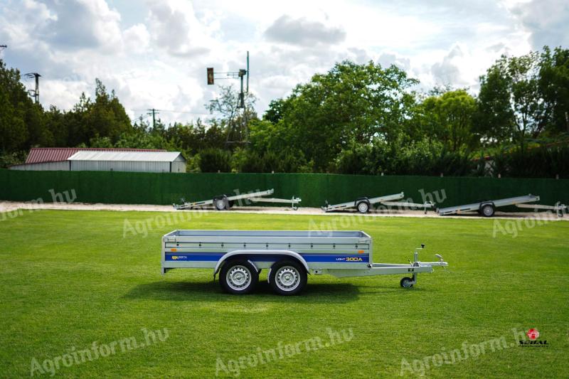 New Vesta VV300 trailer (300 cm long) only gross 709 000 Ft