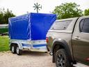 New Vesta 300 trailer + tarpaulin + number plate now gross 987 000 Ft