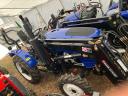 Tractor 35 hp, 4x4 coupled, front and rear hydraulics, wheel weights, spoon, fork, sunshade