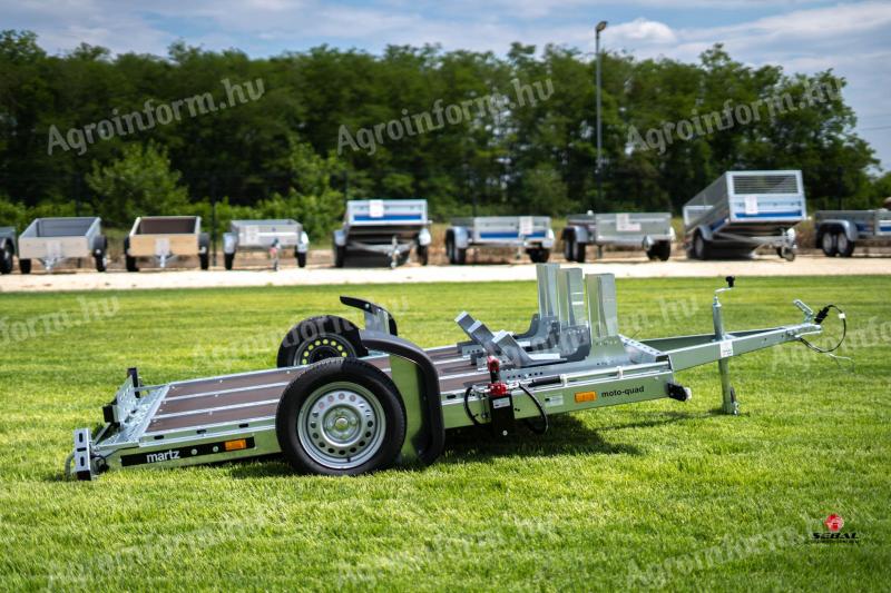 Neuer 2024 Martz GP Unterwasser-Quad- und Motorradanhänger