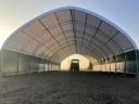 Machine shed, warehouse, tent, tarpaulin shed, agricultural storage tent with building permit