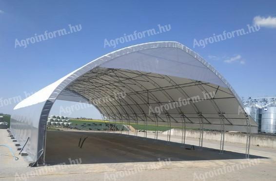 Building permit for tarpaulin shed, bale storage shed, livestock tent, machine shed