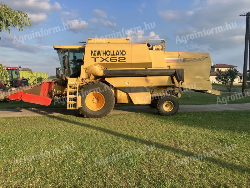 New Holland TX62 + stół uprawowy 5,1 m + NAS676 + Oros 6217 SFQA