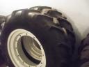 14,9 R 30 mounted wheels for sale with 90% tyres, New Holland rims