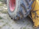 Claas 106 combine with grain adapter mounted on maize for sale