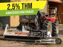 Stem crusher 220 cm (with automatic rotary mower) / Alpha M Disc Plus - 2.5% APR