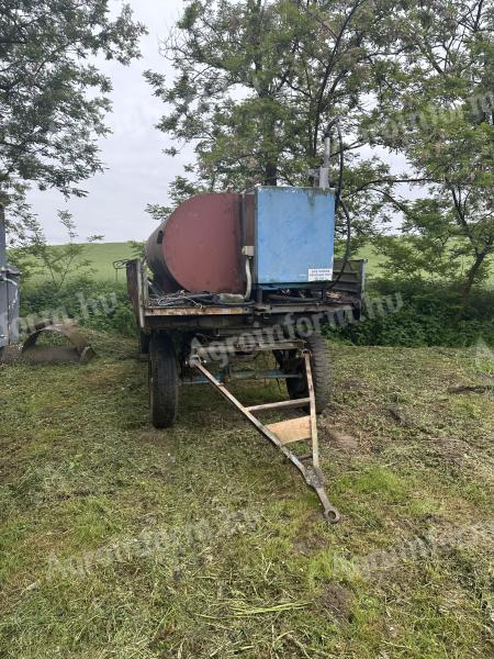 Trailer with fuel well for sale