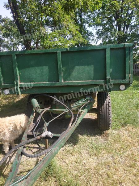 EQUIPMENT FOR SALE: plough, seed drill, fertilizer spreader, trailer, cultivator