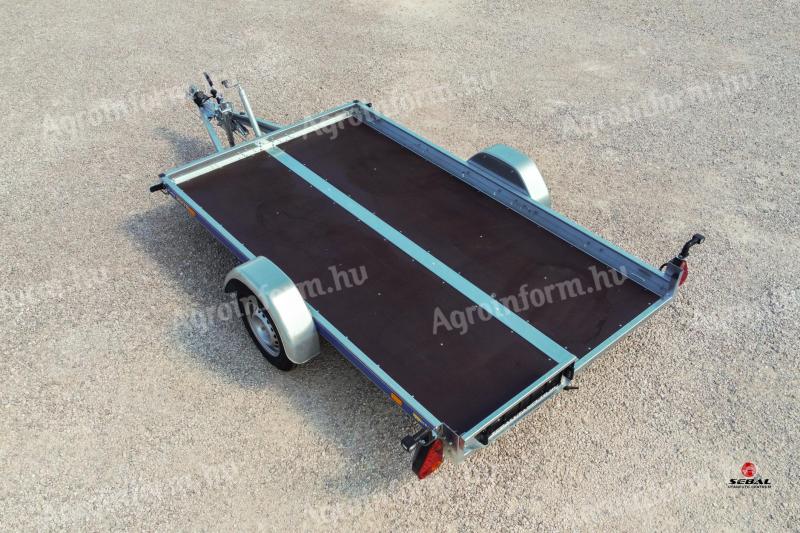 New, 1300 kg Vesta Uniplato 300 trailer with brake, only 799.000 Ft