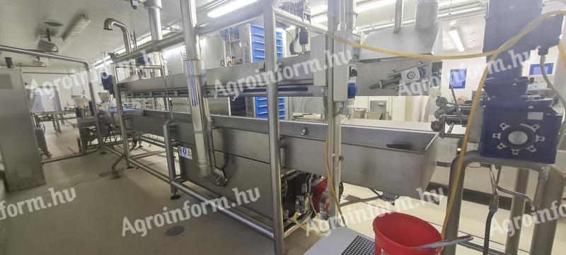 Castiglioni lift and pasteuriser with gas boiler and control cabinet