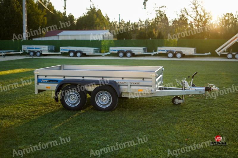 New 2,7 ton Solidus Max 263 trailer gross 1 299 000 Ft